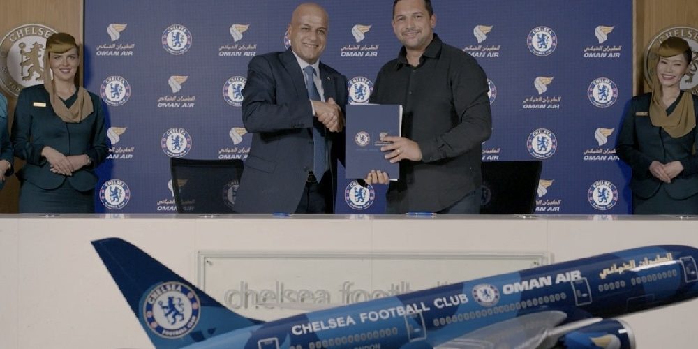 Chelsea FC and Oman Air sign a major sponsorship deal for three years